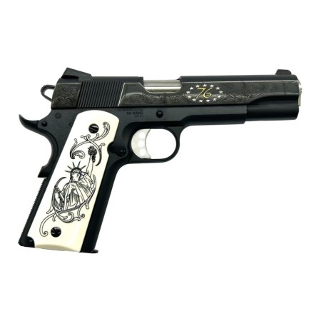 Springfield Garrison 1911 45 ACP Pistol w/ Custom Engraving