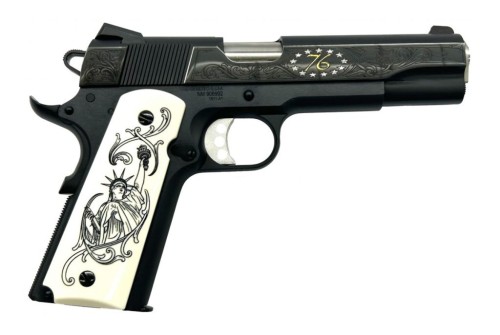 Springfield Garrison 1911 45 ACP Pistol w/ Custom Engraving