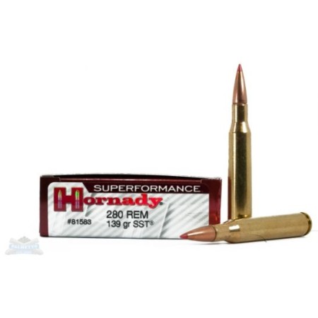 Hornady 280 Remington 139gr SST Superformance Ammunition 20rds - 81583