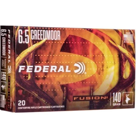 Federal Fusion 6.5cm 140gr Tipped Fusion 20rd 10bx/cs