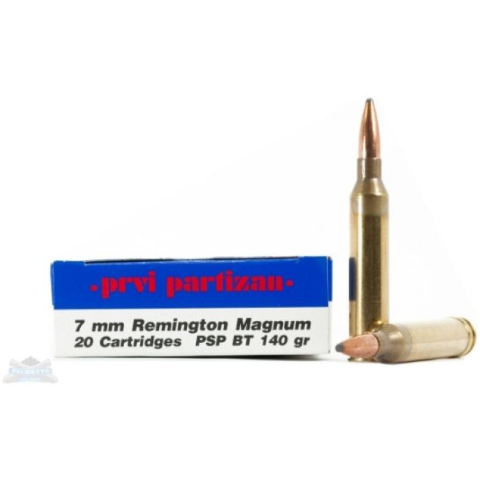 Prvi Partizan 7Mmrem Mag Psp 140 Grain Weight 20/500 PP7.71