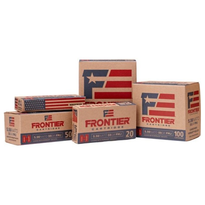 Hornady Frontier NATO Rifle Ammunition 5.56mm 75 gr BTHP-MATCH 500/ct Case, FR320C