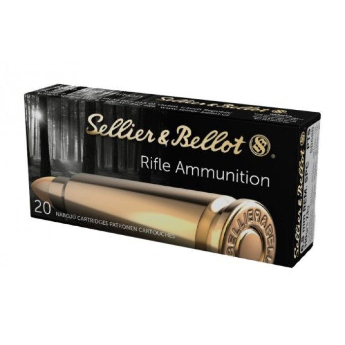 Sellier & Bellot 6.8mm SPC 110gr Plastic Point Ammunition 20rds - SB68B