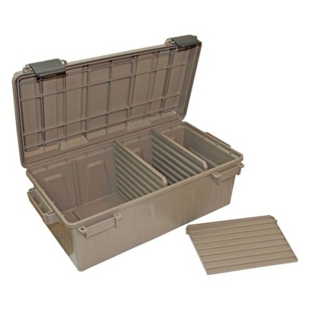 MTM Ammo Crate Divided Dark Earth Utility Box (ACDC30)