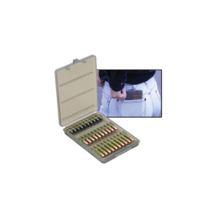 MTM 22 Long Rifle 17 HRM Mach 2 30 Round Clear Smoke Ammo Wallet (W30-22-41)