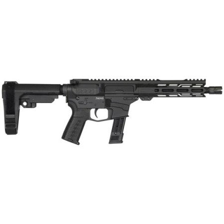 CMMG Banshee Mk17 9mm 8in 21rd Pistol Tube Armor Black Pistol (PE-92A5161-AB)