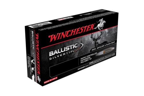 Winchester BALLISTIC SILVERTIP 6.5 PRC 140 Grain Silvertip Brass Cased Rifle Ammo, 20 Rounds, SBST65P