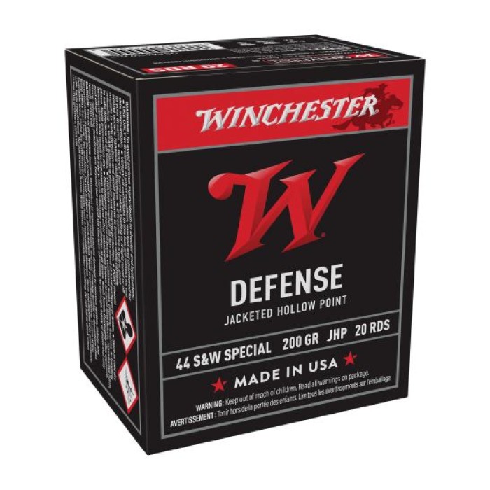 Winchester USA Defense .44 Special 200 gr Ammo JHP - 20rds - USA44SWJHP