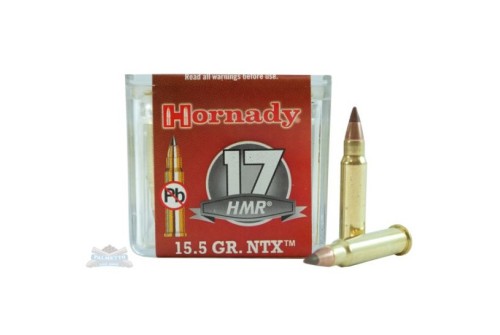 Hornady 17 HMR 15.5gr NTX Rimfire Varmint Express Ammunition 50rds - 83171