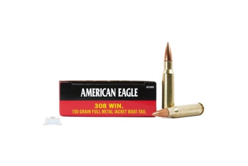 American Eagle 308 150gr FMJBT Ammunition 20rds - AE308D