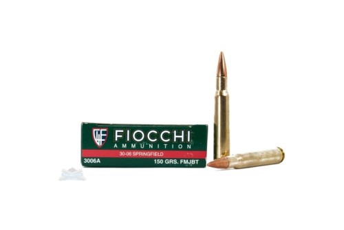 Fiocchi 30-06 150gr FMJ Ammunition 20rds  - 3006A