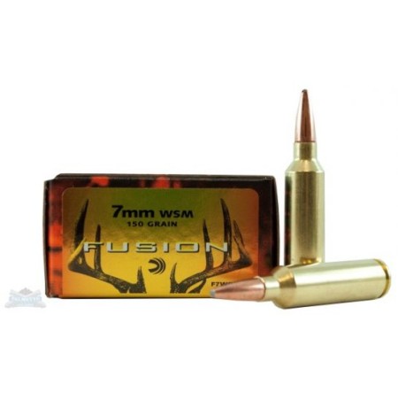 Federal 7mm WSM 150gr Fusion Ammunition 20rds - F7WSMFS1