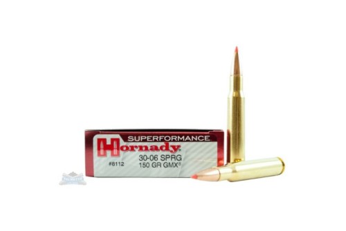 Hornady 30-06 150gr GMX Superformance Ammunition, 20 Round Box - 8112