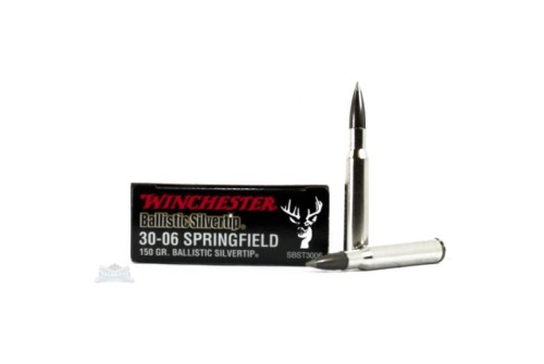 Winchester 30-06 150gr Ballistic Silvertip 20 Rounds Ammunition - SBST3006