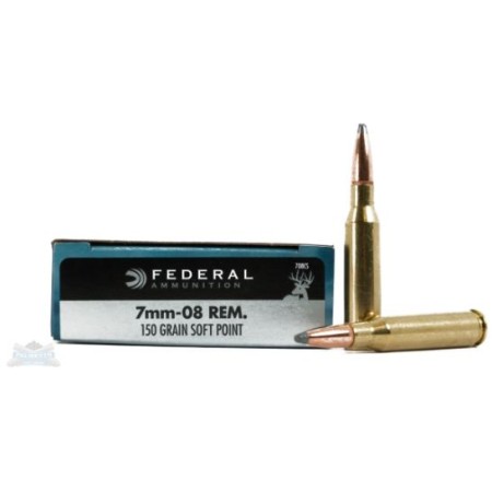 Federal 7mm-08 150gr SP Power-Shok Ammunition 20rds - 708CS