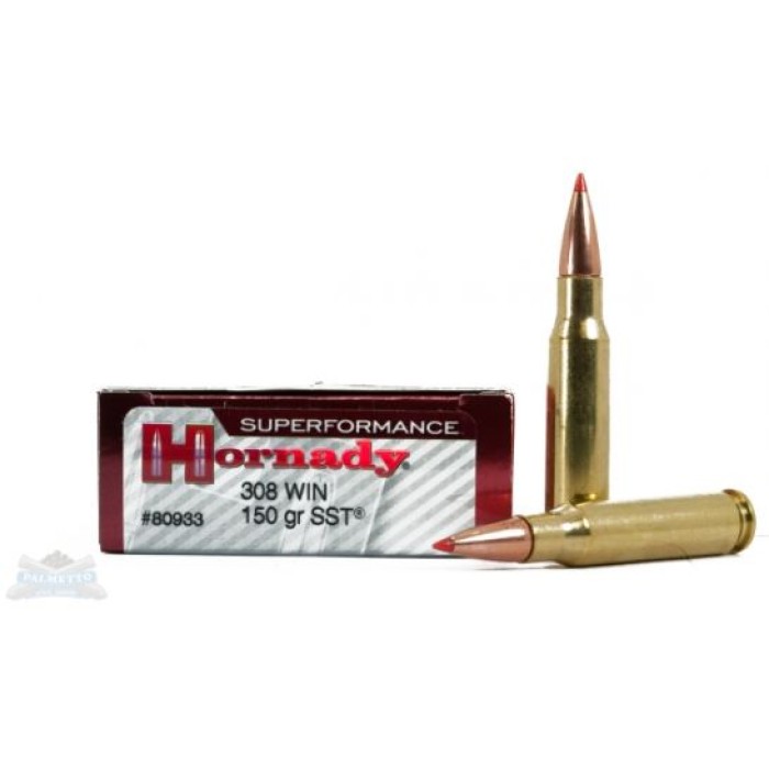 Hornady 308 Win 150gr SST Custom Ammunition 20rds - 8093