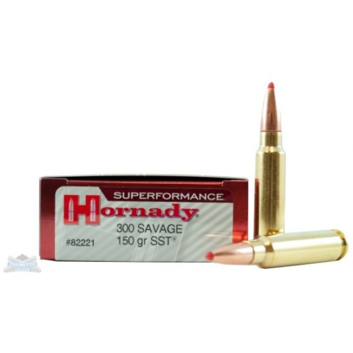 Hornady 300 Savage 150gr SST Superformance Ammunition 20rds - 82221