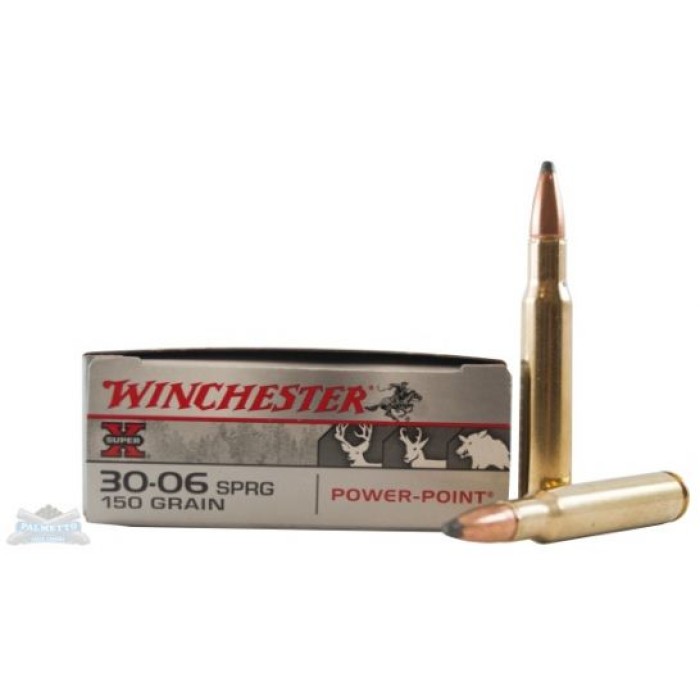 Winchester 30-06 150gr Power-Point Super-X Ammunition 20rds - X30061