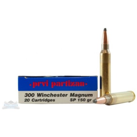 Prvi Partizan 300Win Mag SP 150 Grain Weight 20/500 PP3.61