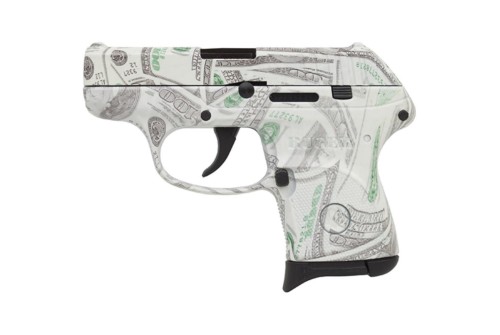 RUGER LCP 380ACP GLOWING $100 BILLS 3701BILLS