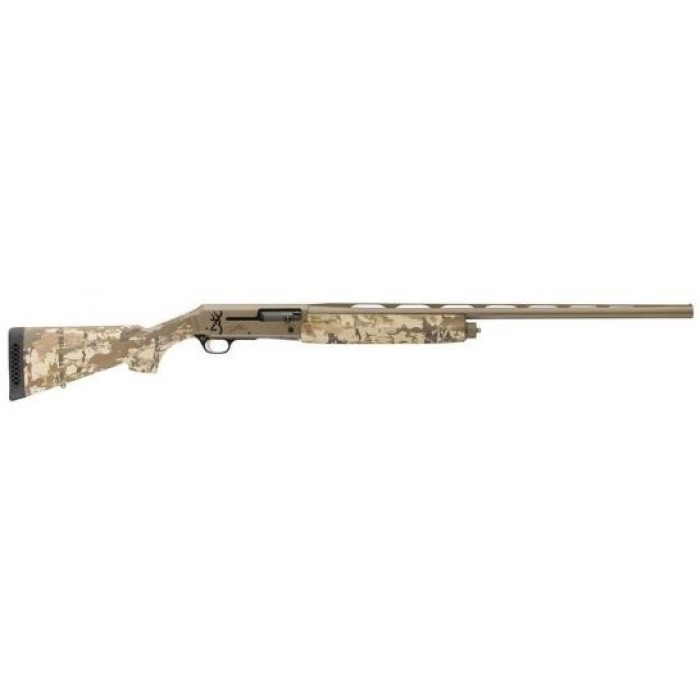 Browning 011438204 Silver Field 12 Gauge 3.5" 4+1 (2.75") 28", Fde Barrel/Rec, Auric Camo Synthetic Stock With Textured Gripping Surface 023614855842