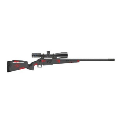 Fierce Firearms CT Rival XP .22 Creedmoor Bolt Action Rifle, Blood Red Camo - FCTRXP22CM20BR