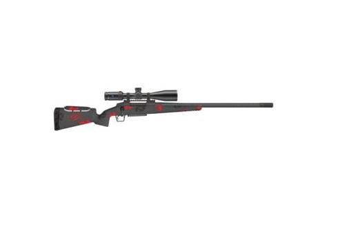 Fierce Firearms CT Rival XP .22 Creedmoor Bolt Action Rifle, Blood Red Camo - FCTRXP22CM20BR