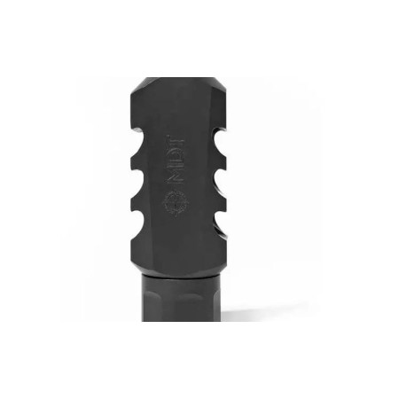 Mdt Sporting Goods Inc 103516BLK Elite Muzzle Brake  30 Cal 7.62mm Black Steel 3 Port 5824 tpi UPC: 709951107201