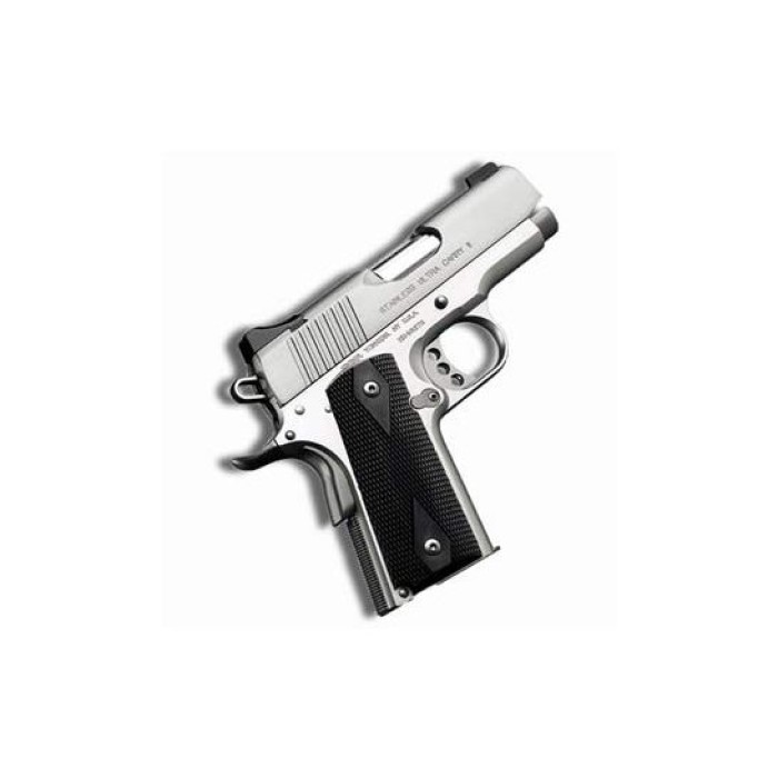 Kimber 1911 Stainless Ultra Carry II .45 ACP CA Compliant Pistol 3200062CA