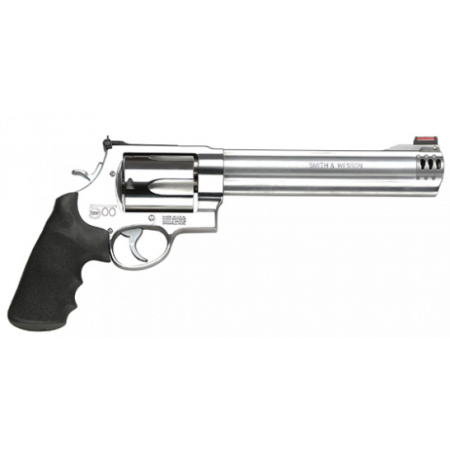 Smith and Wesson 500 Stainless .500 SW Magnum 8.375-inch 5Rd Compensated Hi-Viz Sight