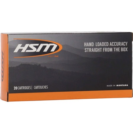 HSM Ammunition 7mm-08 Remington 162 Grain Hornady SST Rifle Ammo, 20 Rounds, 7MM0812N