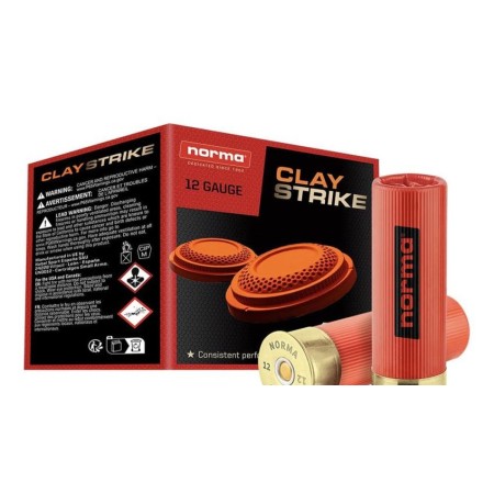 Norma CLAYSTRIKE Shotshells 12ga 2-3/4