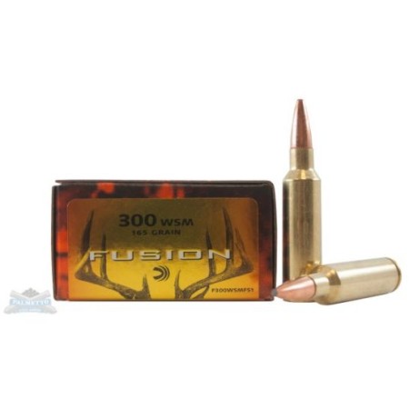 Federal 300 WSM 165gr Fusion Ammunition 20rds - F300WSMFS1