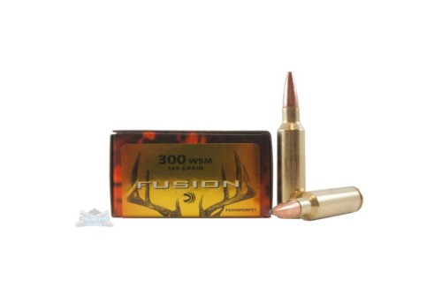 Federal 300 WSM 165gr Fusion Ammunition 20rds - F300WSMFS1