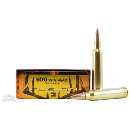 Federal 300 Winchester Magnum 165gr Fusion Ammunition 20rds - F300WFS2