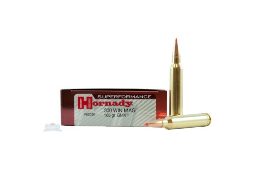 Hornady 300 Win Mag 165gr GMX Superformance Ammunition 20rds- - 82026