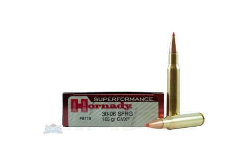 Hornady 30-06 165gr GMX Superformance Ammunition 20rds- - -8116