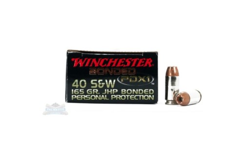 Winchester 40 S&W 165gr PDX1 Pistol Ammunition 20rds - S40SWPDB