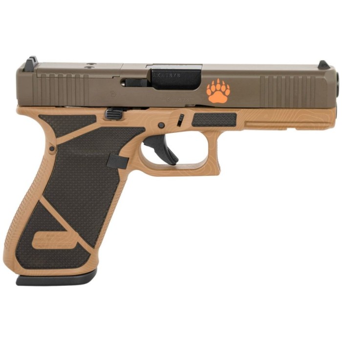 Glock G20 Gen 5 10mm, 4.61" Barrel, "Grizzly Glock", Polymer Frame, 15rd