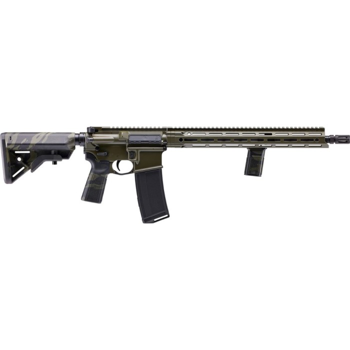 Daniel Defense WEBGBDIST DDM4 V7 5.56 NATO 16" Multi-Cam OD Green/Black