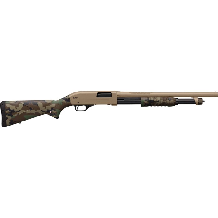 Winchester Sxp Defender 12ga 18" 5rd Hybrid/woodland 3"