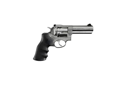 Ruger GP100 Standard .357 Mag Revolver, Stainless w/ Black Rubber Grips - 1705