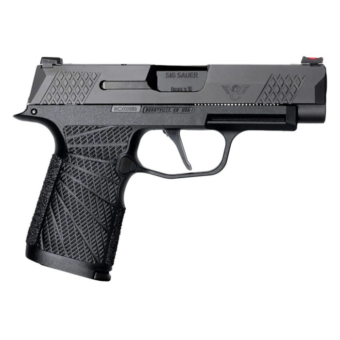 Wilson Combat SIGWCP365XL9BAT P365XL 9mm 12+1 3.70" Tune Black EDC Handgun