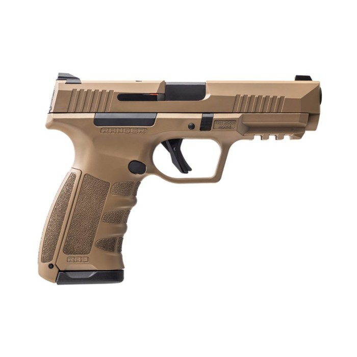 Dickinson LLC RA9 9mm 17+1 4.25" Flat Dark Earth Handgun