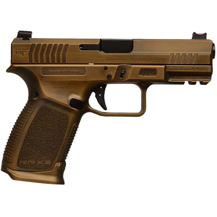 G-Force RPX9 Exodus Bronze 9mm 4.02