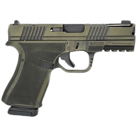 Black Rain Ordnance FLP9MMBGB   Compact Frame 9mm 15+1 4