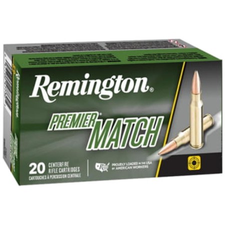 REMINGTON AMMUNITION .223 REMINGTON 52 GR 20/10 BTHP MATCH 200/CA