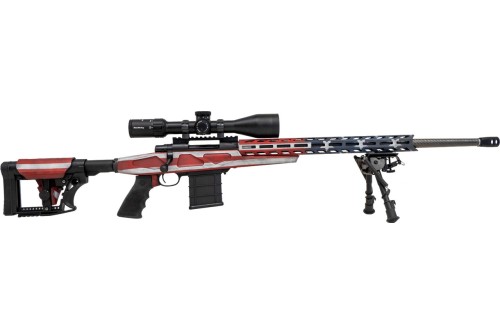 Howa APC M1500 USA Flag Cerakote Bolt Action Rifle - 6.5 Creedmoor - 24in