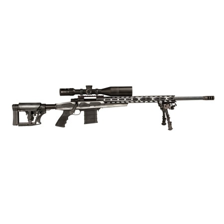 Howa APC M1500 w/Scope USA Flag Gray Cerakote Bolt Action Rifle - 6.5 Creedmoor - 24in