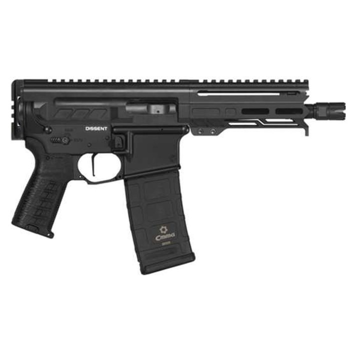 CMMG Dissent MK4 9mm 6.50" 33rds, Black Armor Cerakote - 94A6867AB